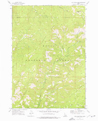 Miller Mtn West 1972 topographic map thumbnail