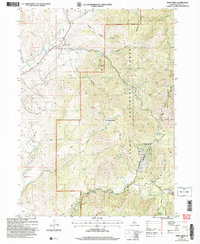 Mink Creek 2005 topographic map thumbnail