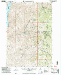 Monroe Butte 2004 topographic map thumbnail