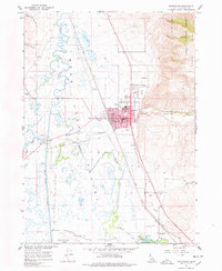 Montpelier 1967 topographic map thumbnail