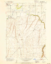 Moody 1951 topographic map thumbnail