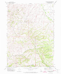 Moonlight Mtn topographic map thumbnail