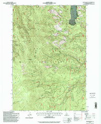 Moose Butte 1995 topographic map thumbnail