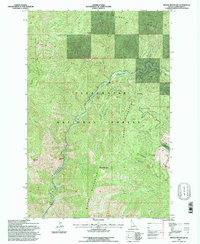 Moose Mountain 1994 topographic map thumbnail