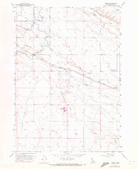 Mora 1958 topographic map preview