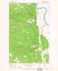 Moravia 1965 topographic map thumbnail