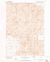 Morgans Pasture NE 1964 topographic map thumbnail
