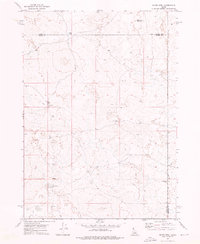 Mosby Well 1972 topographic map thumbnail