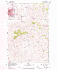 Moscow East 1960 topographic map thumbnail