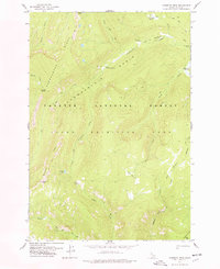 Mosquito Peak 1978 topographic map thumbnail