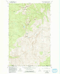 Mount Roothaan 1967 topographic map thumbnail