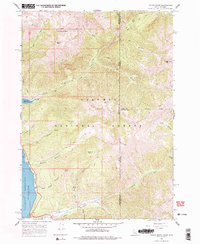 Mount Baird 1966 topographic map thumbnail