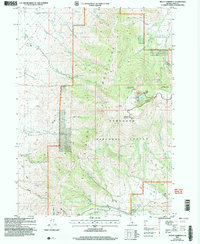 Mount Harrison 2001 topographic map thumbnail