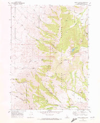 Mount Harrison 1968 topographic map thumbnail