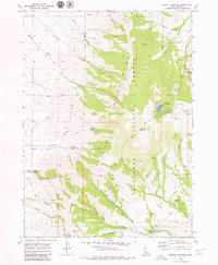 Mount Harrison 1968 topographic map thumbnail