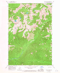 Mount Paloma 1966 topographic map thumbnail
