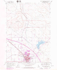 Mountain Home North 1956 topographic map thumbnail