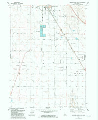 Mountain Home South 1992 topographic map thumbnail