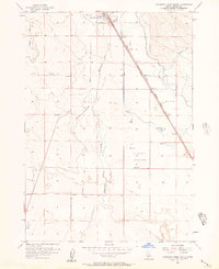 Mountain Home South 1956 topographic map thumbnail