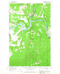 Moyie Springs 1965 topographic map thumbnail