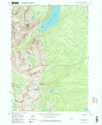 Mt Cramer 1963 topographic map thumbnail