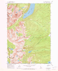 Mt Cramer 1963 topographic map thumbnail