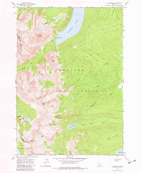 Mt Cramer 1963 topographic map thumbnail