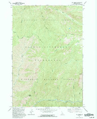 Mt George 1991 topographic map thumbnail