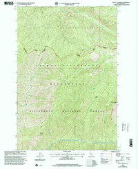 Mt George topographic map thumbnail