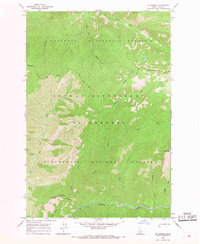 Mt George 1966 topographic map thumbnail
