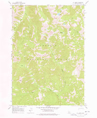Mt Jordan topographic map thumbnail