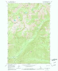 Mount Paloma 1966 topographic map thumbnail
