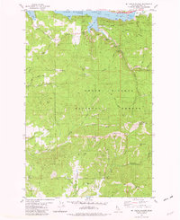 Mt. Coeur D'Alene topographic map thumbnail