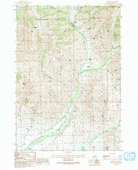 Muldoon 1991 topographic map preview
