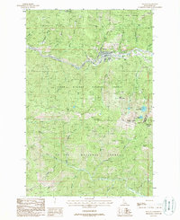 Mullan 1988 topographic map thumbnail