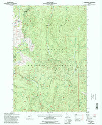 Musselshell 1994 topographic map thumbnail