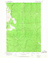 Musselshell 1966 topographic map thumbnail