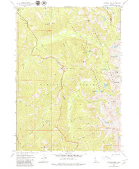 Nahneke Mtn 1972 topographic map thumbnail