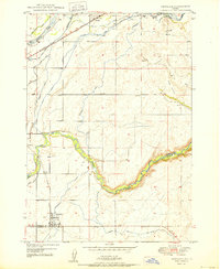 Newdale 1950 topographic map thumbnail