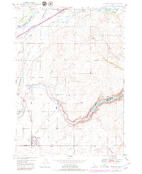 Newdale 1949 topographic map thumbnail