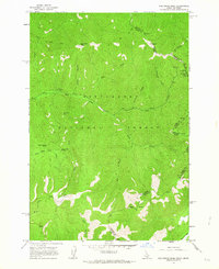 Nez Perce Peak 1962 topographic map thumbnail