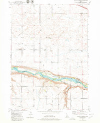 Niagara Springs 1979 topographic map thumbnail
