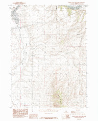 North Chapin Mountain 1984 topographic map thumbnail