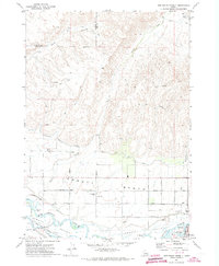 Northwest Emmett 1971 topographic map thumbnail