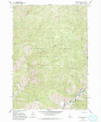 Norton Ridge 1962 topographic map thumbnail
