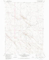 Notch Butte 1980 topographic map thumbnail