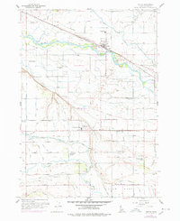 Notus 1957 topographic map preview