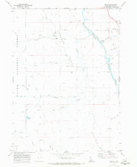 Nounan 1970 topographic map thumbnail