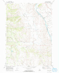 Nounan 1970 topographic map thumbnail