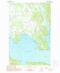 Oden Bay 1989 topographic map thumbnail